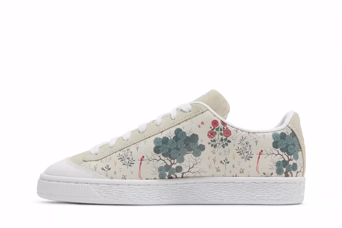 Liberty of London x Puma Women's Basket Floral, view 4