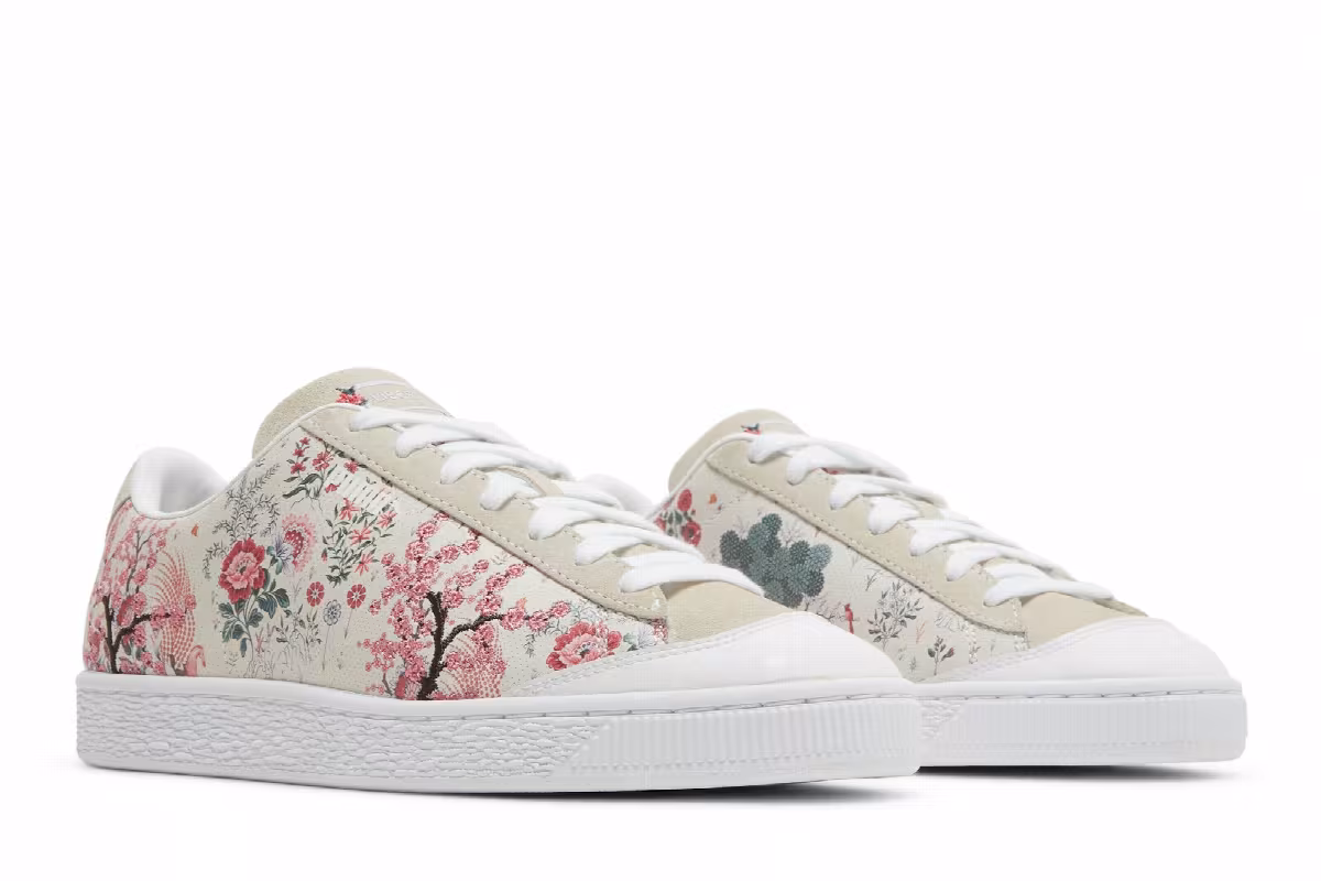 Liberty of London x Puma Women's Basket Floral, view 9
