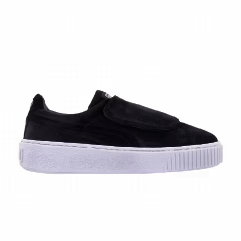 Puma Wmns Basket Platform Strap 'Velvet Rope - Black'