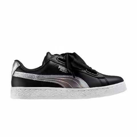 Puma Wmns Basket Heart 'Explosive - Black'