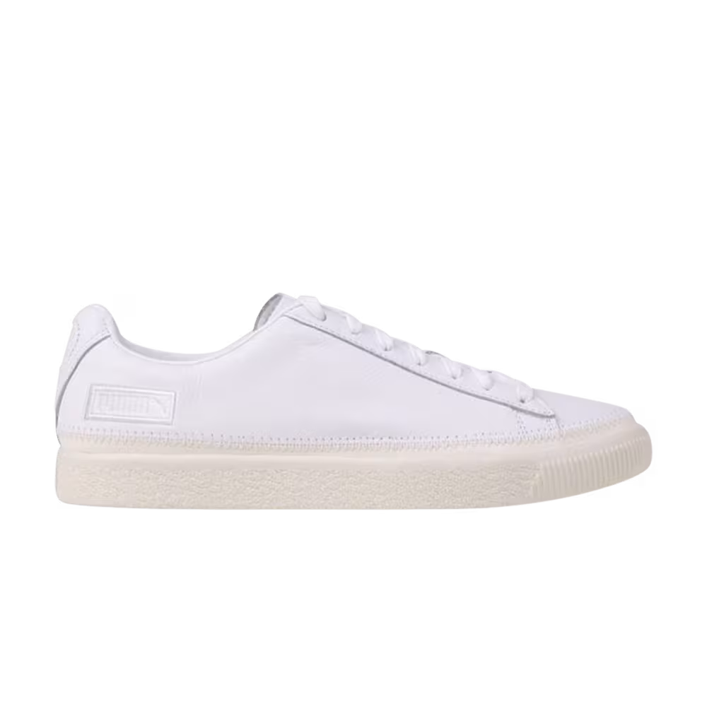 Puma Basket Stitched White