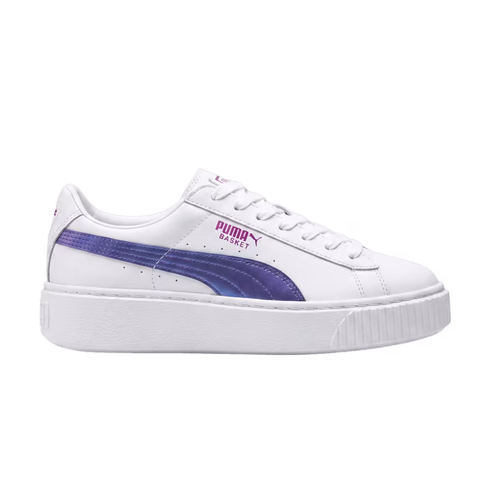 Puma Basket Platform Jr Rainbow