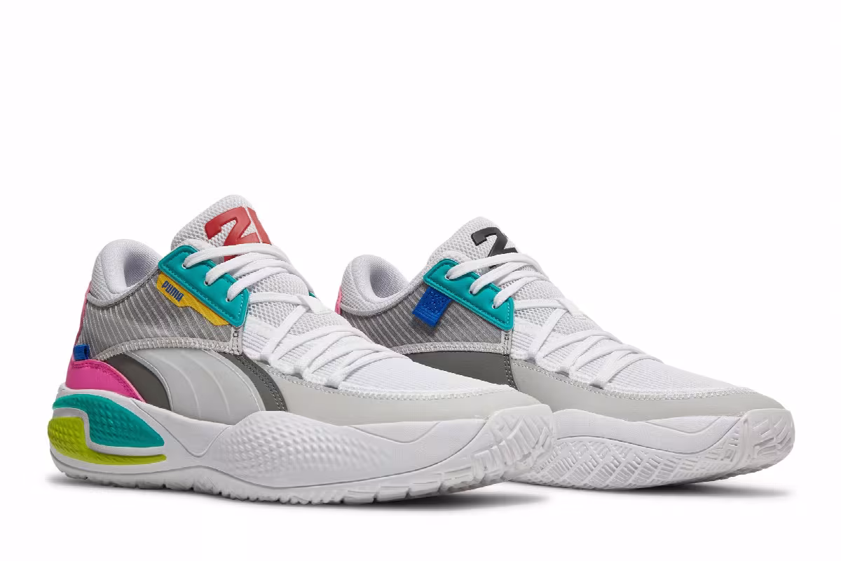 Puma Court Rider 2K White Ultra Grey, view 9