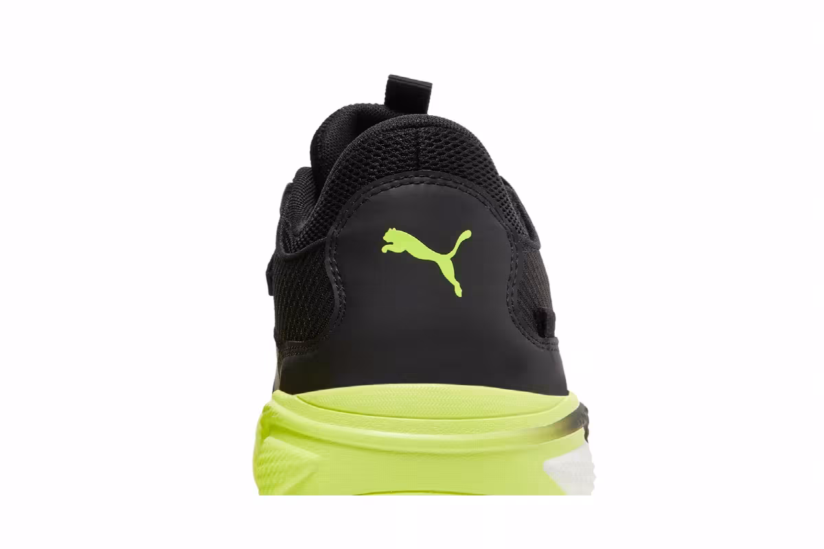 Puma Court Rider Black Yellow Alert, view 8