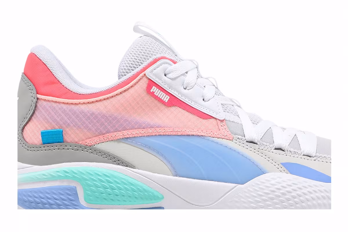 Puma Court Rider Twofold Nimbus Cloud Elektro Purple, view 3