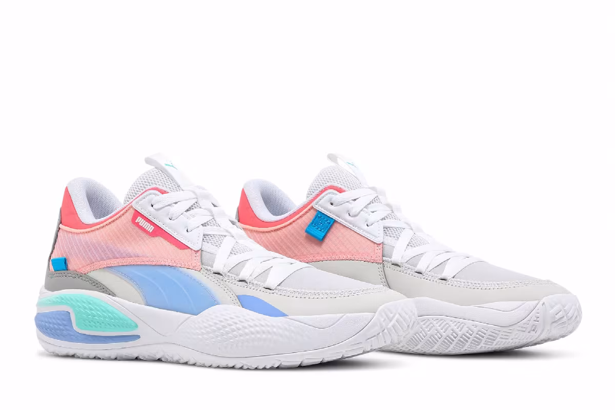 Puma Court Rider Twofold Nimbus Cloud Elektro Purple, view 9