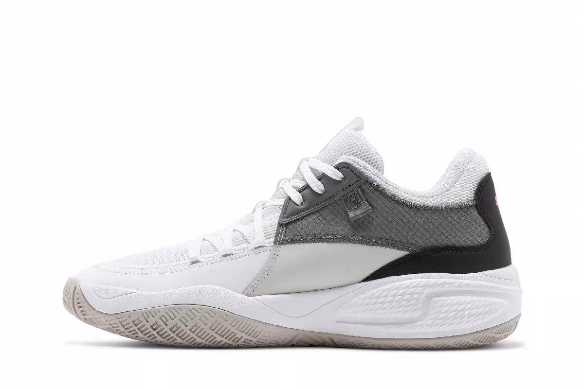 Puma Court Rider White Energy Red, view 4