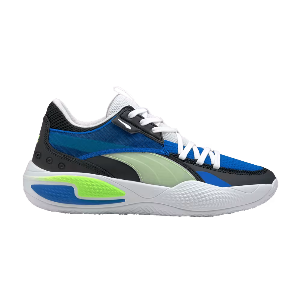 Puma Court Rider I Future Blue Green Glare
