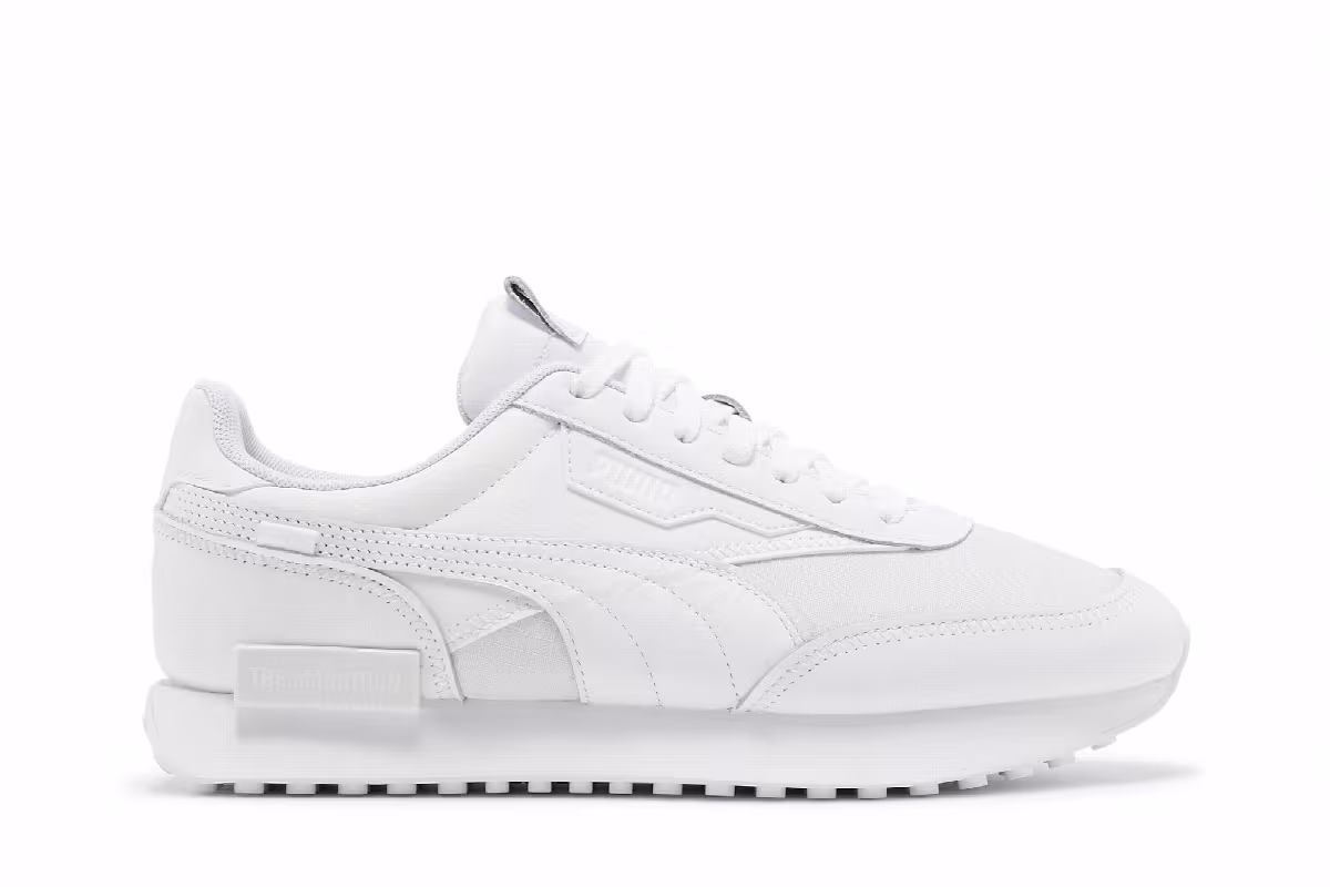 TMC x Puma Future Rider Triple White, view 2