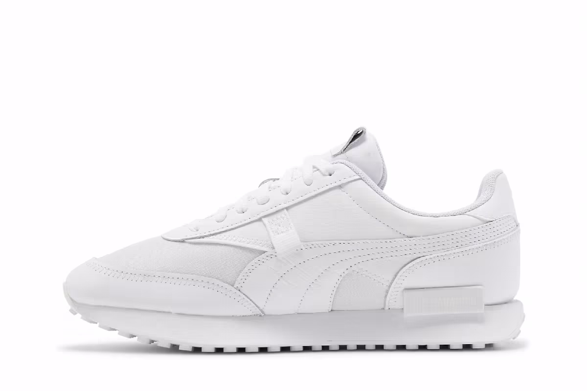 TMC x Puma Future Rider Triple White, view 4