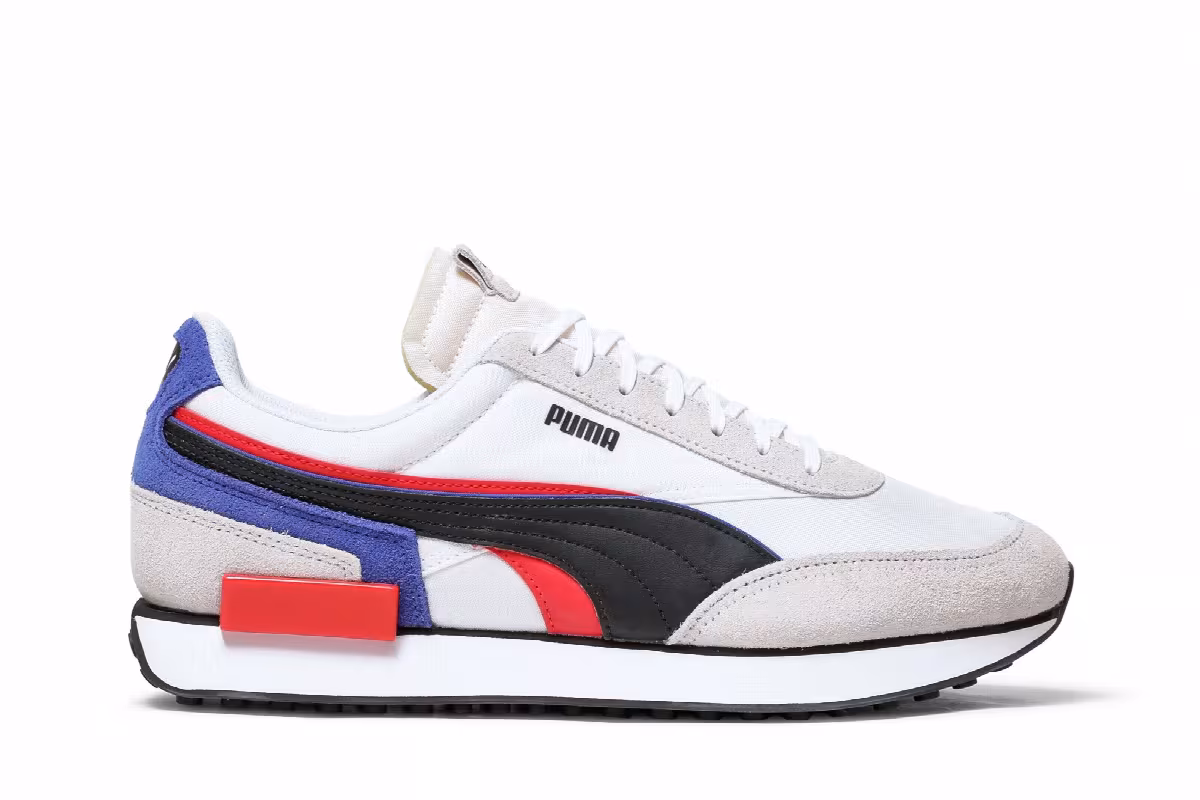 Puma Future Rider Double - White Nimbus Cloud, view 2