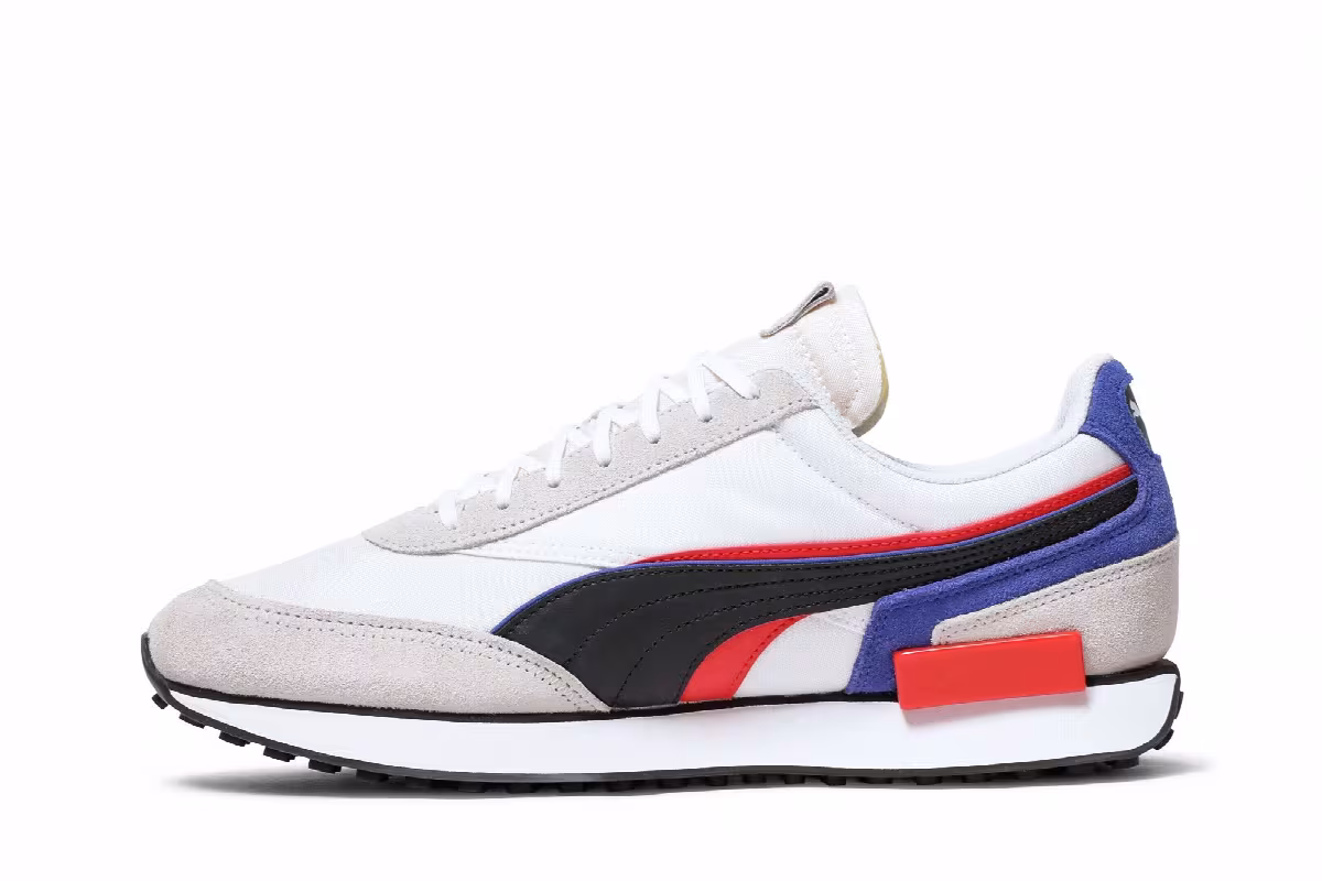 Puma Future Rider Double - White Nimbus Cloud, view 4