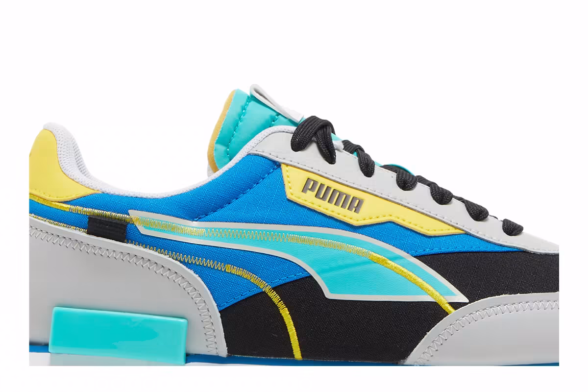 Puma Future Rider Twofold Grey Violet Future Blue, view 3