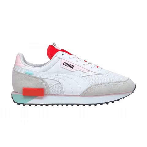 Puma Future Rider 'Neon Play - White Poppy Red'