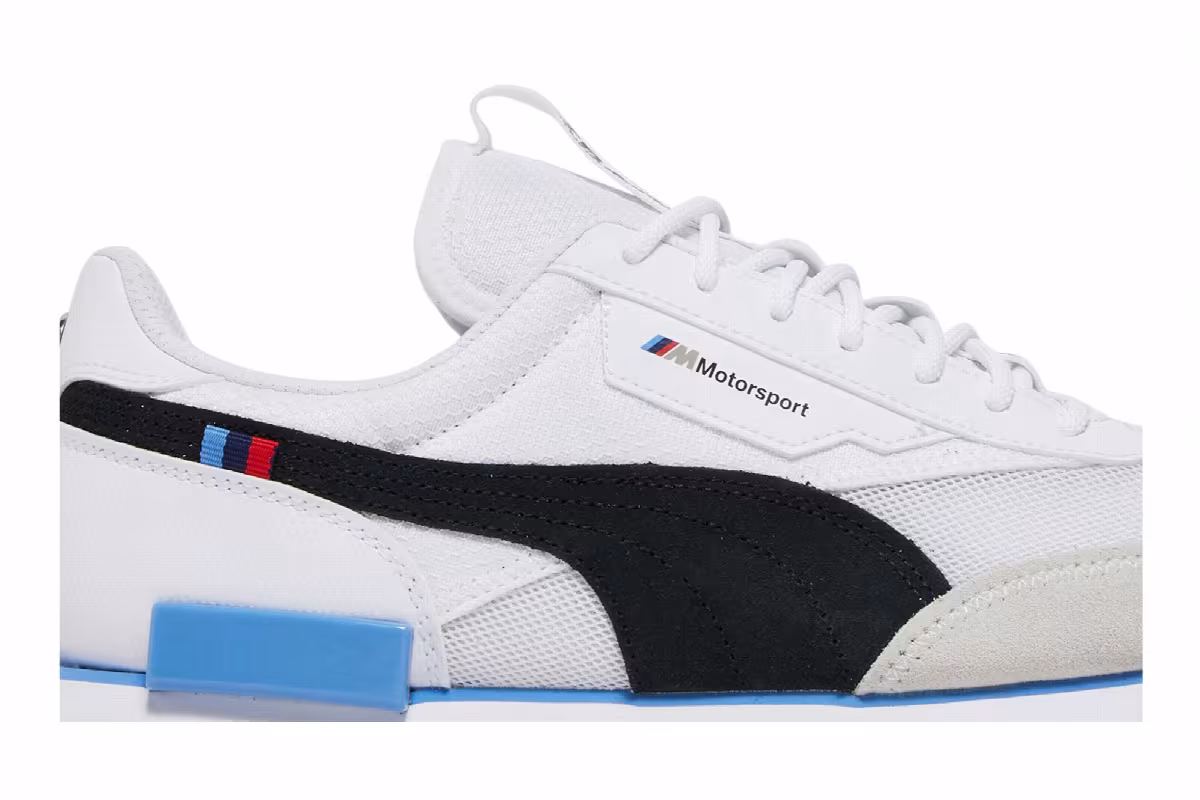 BMW Motorsport x Puma Future Rider White Black, view 3