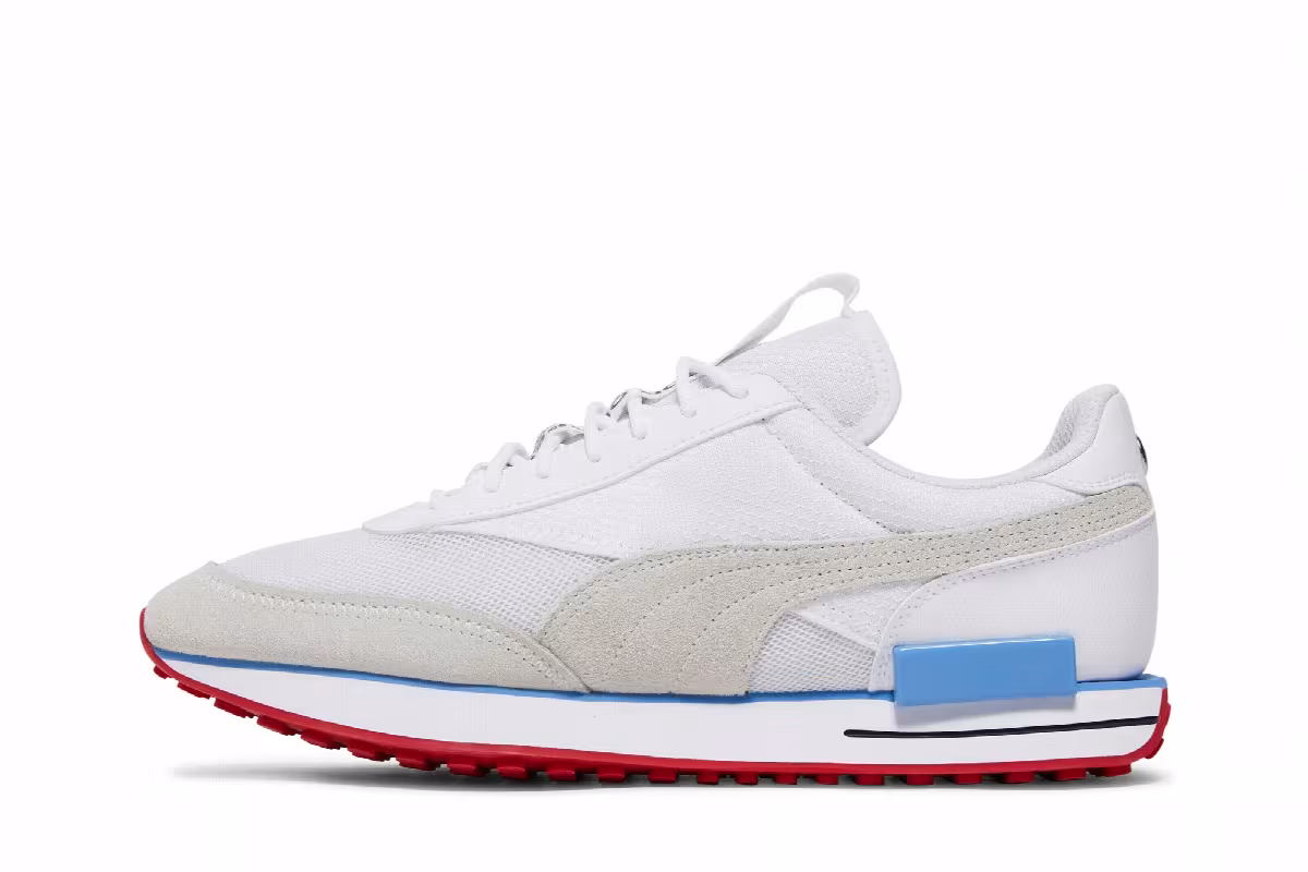 BMW Motorsport x Puma Future Rider White Black, view 4
