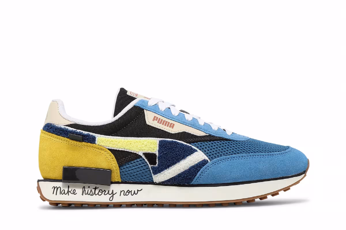 Black Fives x Puma Future Rider Star Sapphire Maize, view 2
