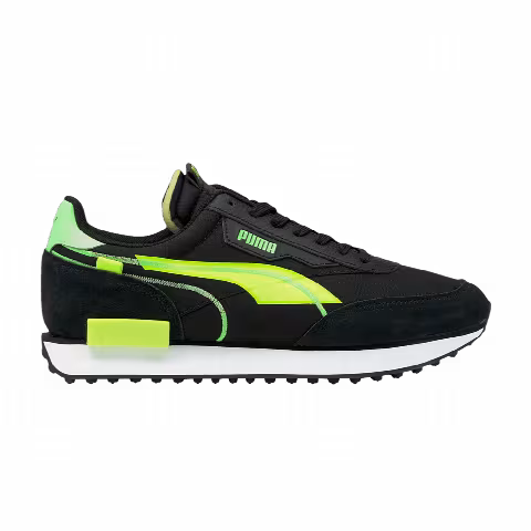 Puma Future Rider Twofold SD 'Black Yellow Alert'