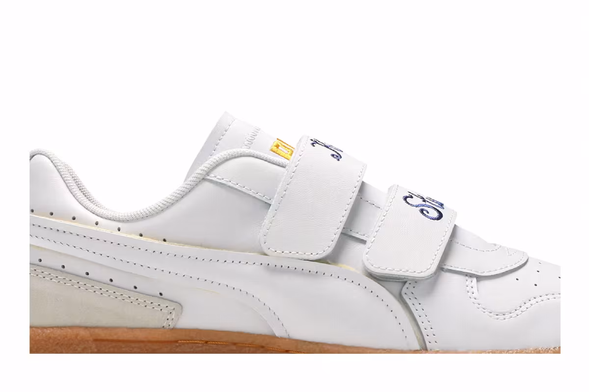 KidSuper Studios x Puma Ralph Sampson 70 Low White, view 3