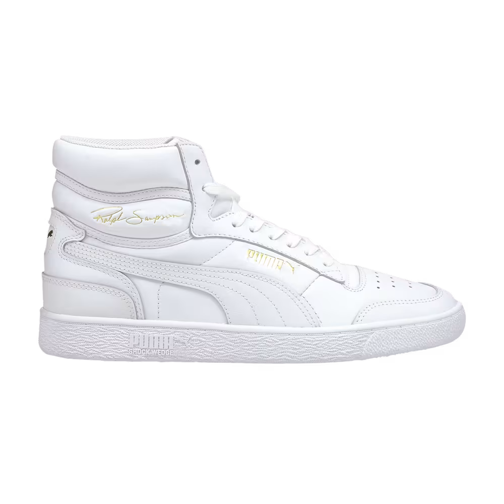 Puma Ralph Sampson Mid White Team Gold