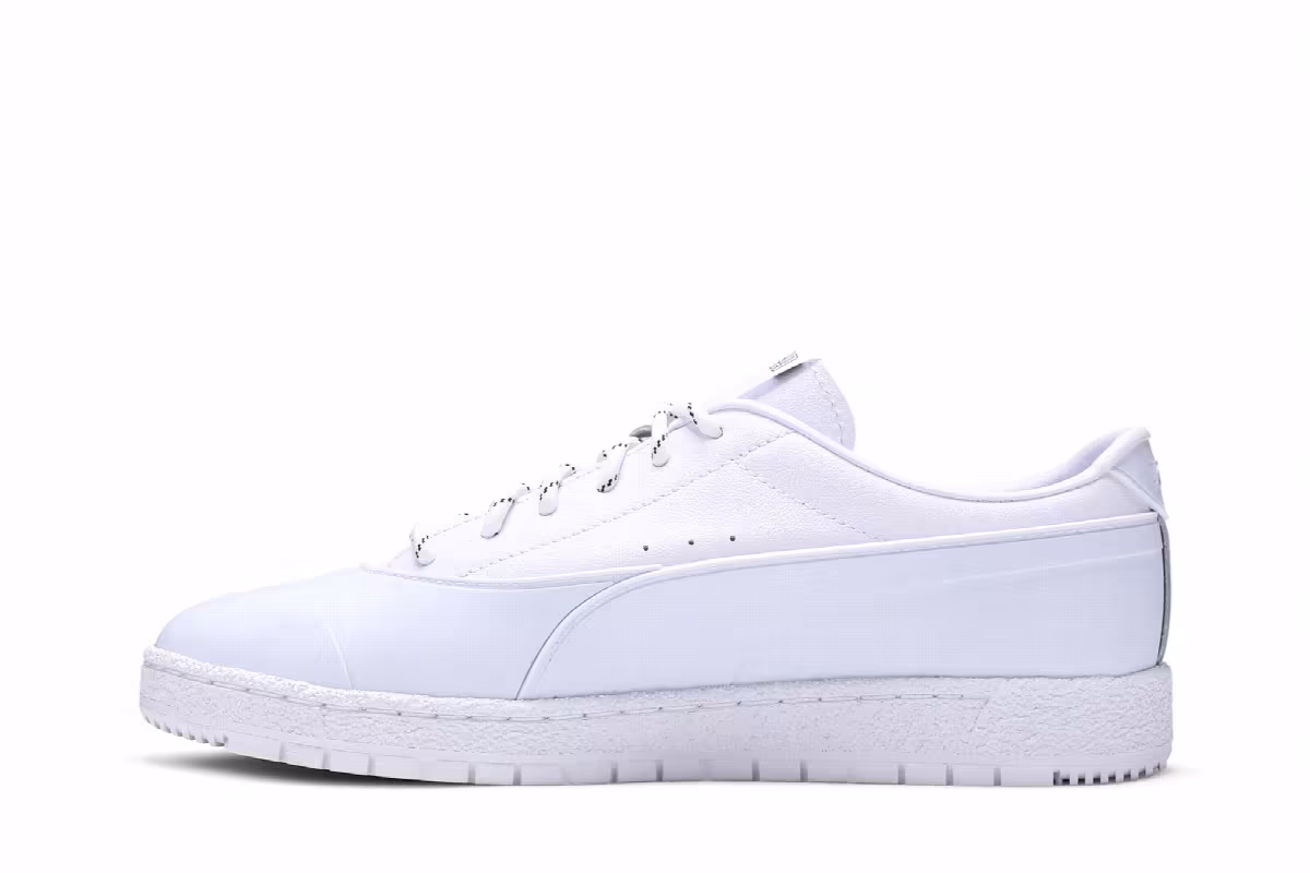 Maison Kitsune x Puma Ralph Sampson 70 Low White, view 4