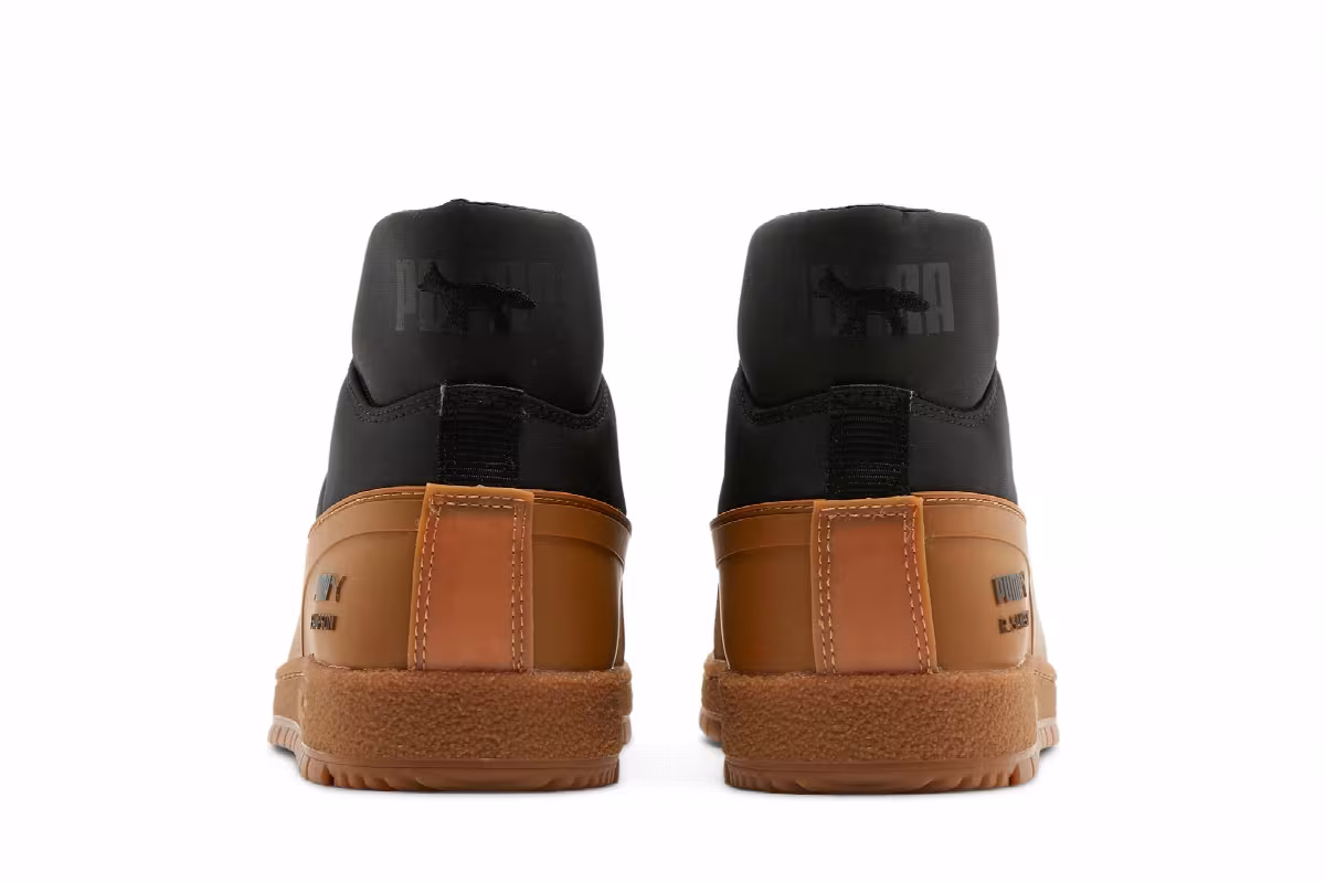 Maison Kitsune x Puma Ralph Sampson 70 Mid Black Gum, view 7