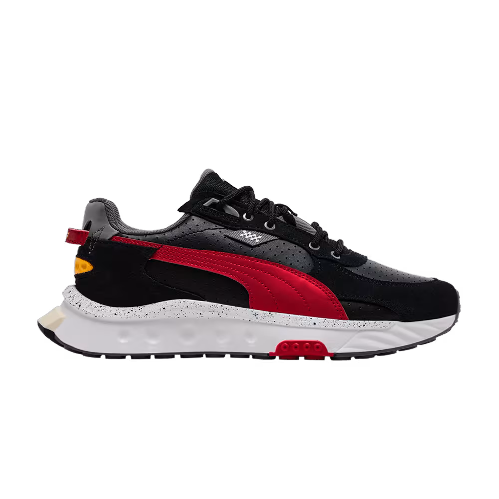 Puma Scuderia Ferrari x Wild Rider Black Rosso Corsa