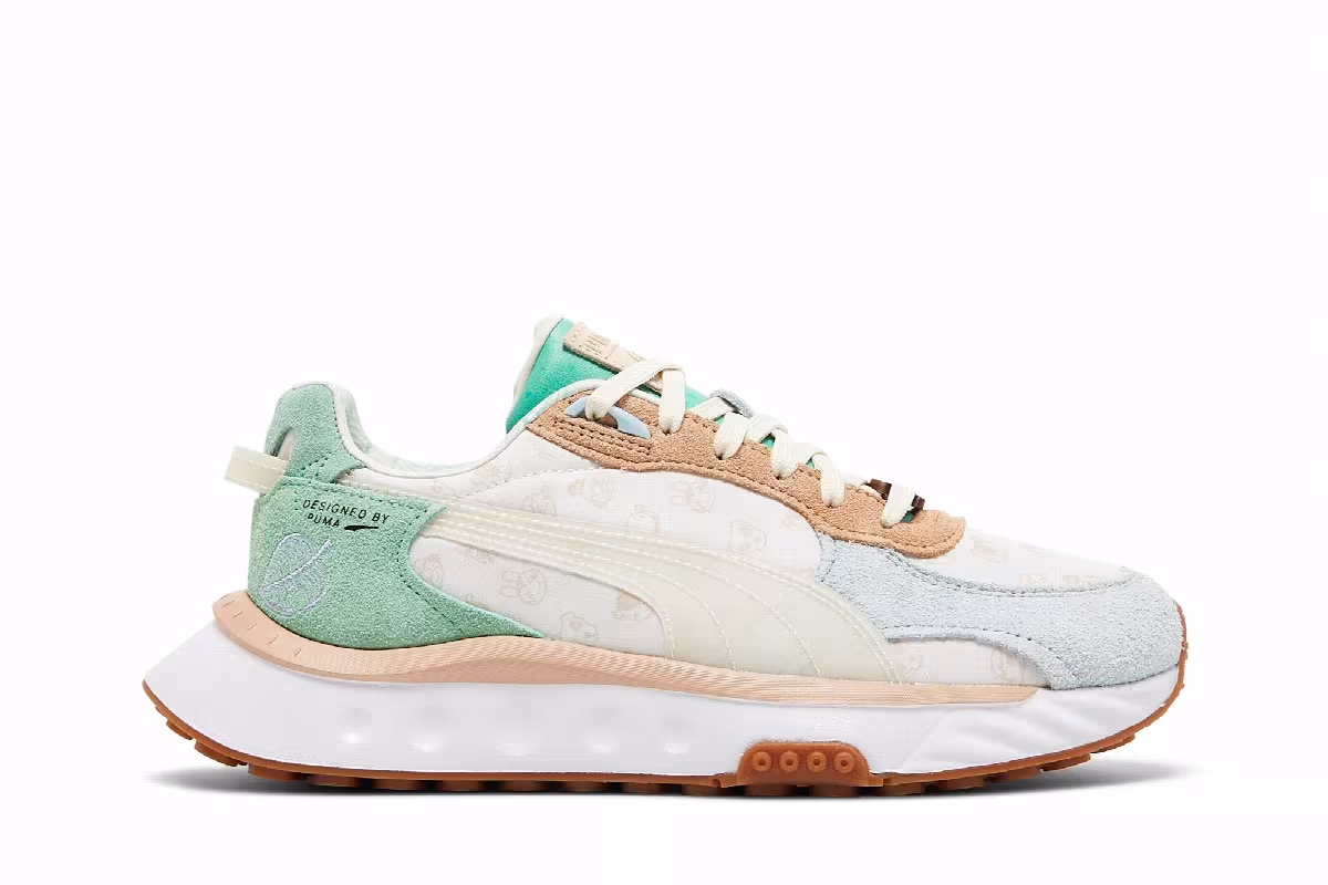 Animal Crossing x Puma Wild Rider Big Kid New Horizons, view 2
