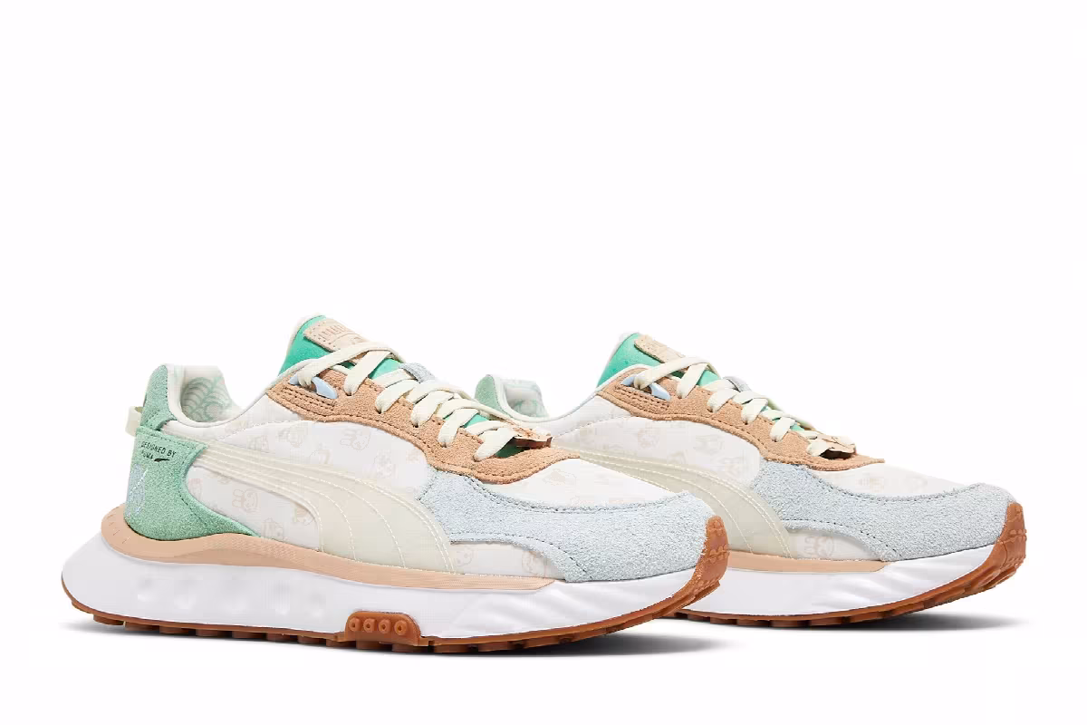 Animal Crossing x Puma Wild Rider Big Kid New Horizons, view 9