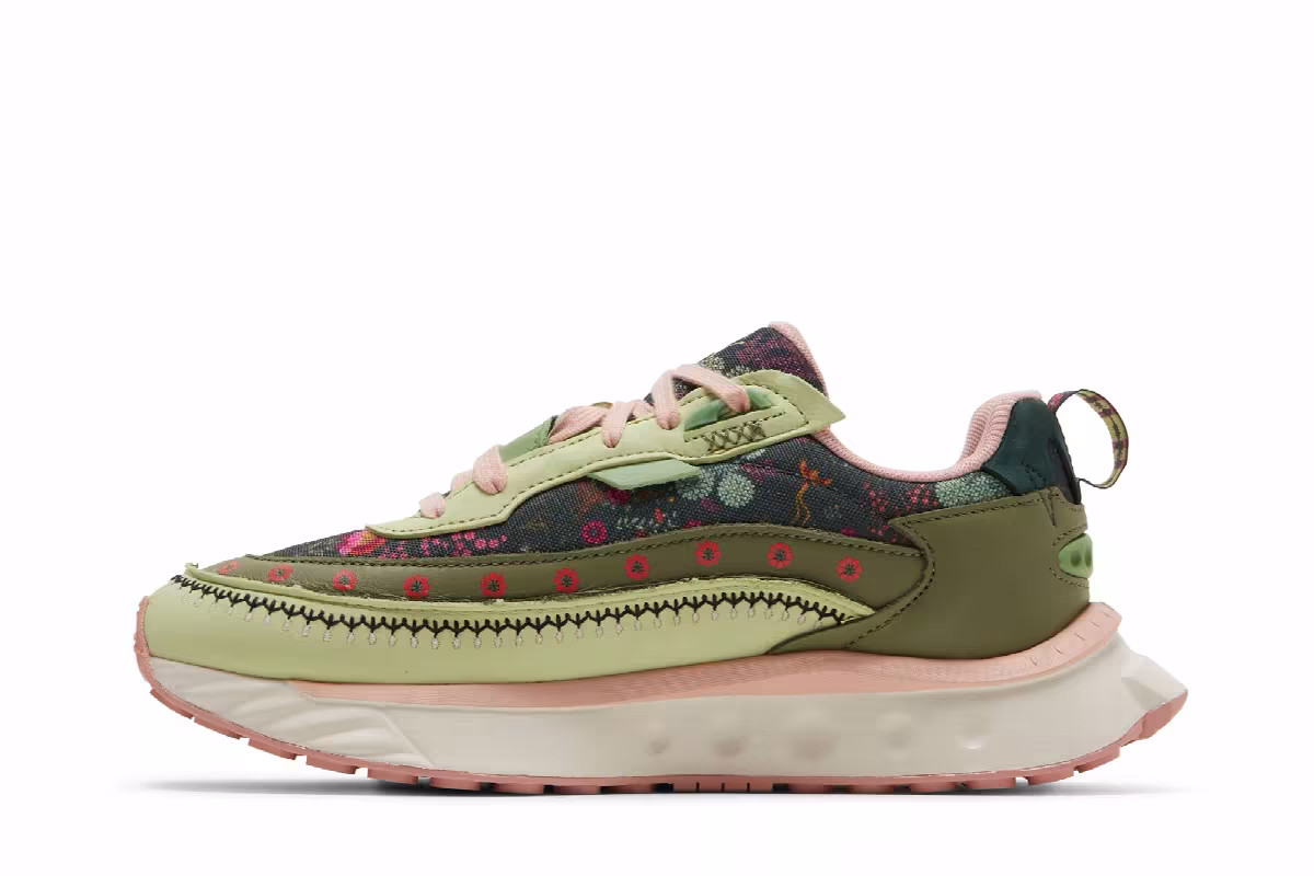 Puma Liberty of London x Women's Wild Rider 2 Floral, view 4