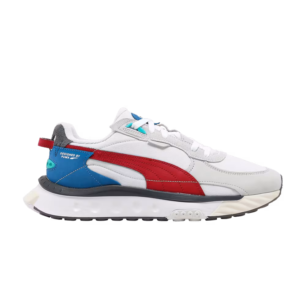 Puma Wild Rider Layers - White Urban Red