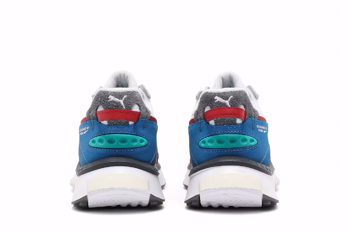 Puma Wild Rider Layers - White Urban Red, view 7