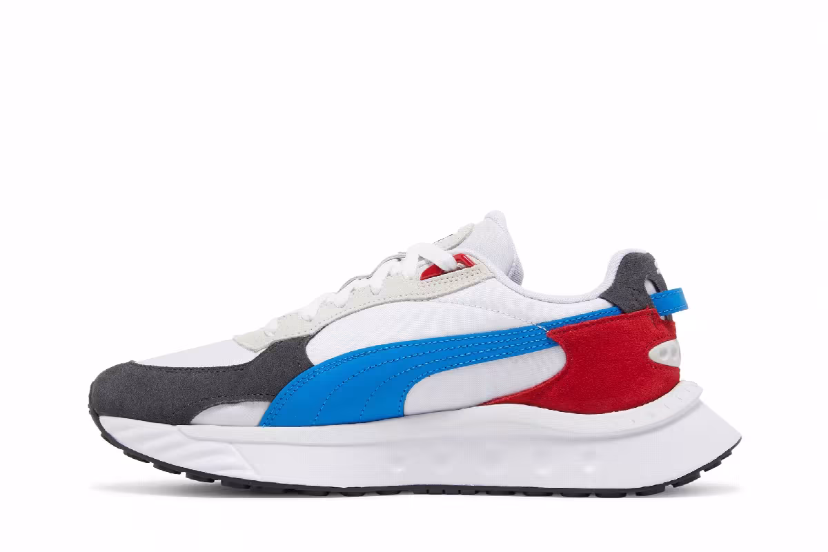 Puma Wild Rider Rollin' - Ebony White, view 4
