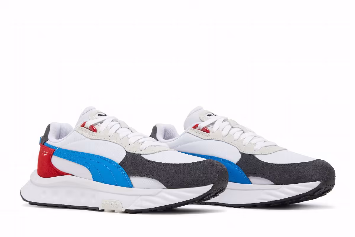 Puma Wild Rider Rollin' - Ebony White, view 9