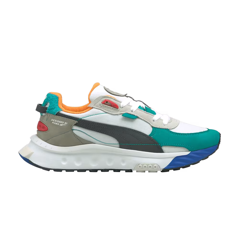 Puma Wild Rider Layers - White Viridian Green