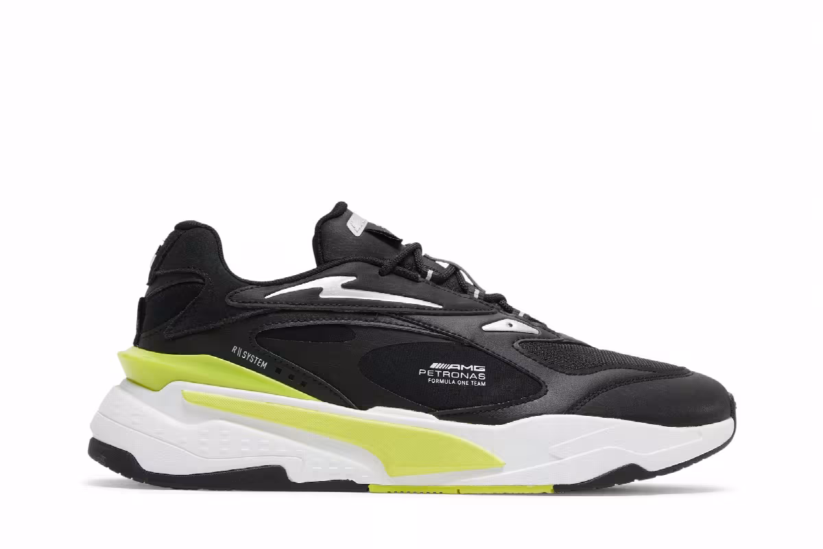 Mercedes F1 x Puma RS Fast Motorsport Black Energy Yellow, view 2