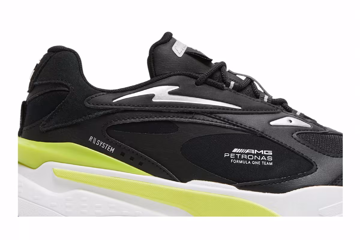 Mercedes F1 x Puma RS Fast Motorsport Black Energy Yellow, view 3