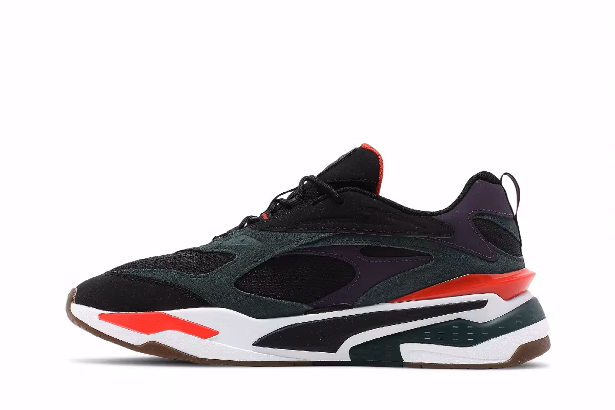 Puma RS-Fast Buck Black Green Gables, view 4