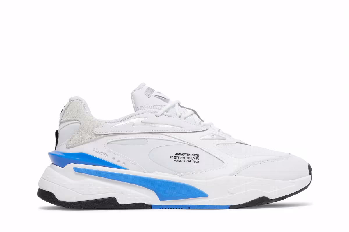 Puma Mercedes-AMG Petronas F1 x RS-Fast White Bluemazing, view 2