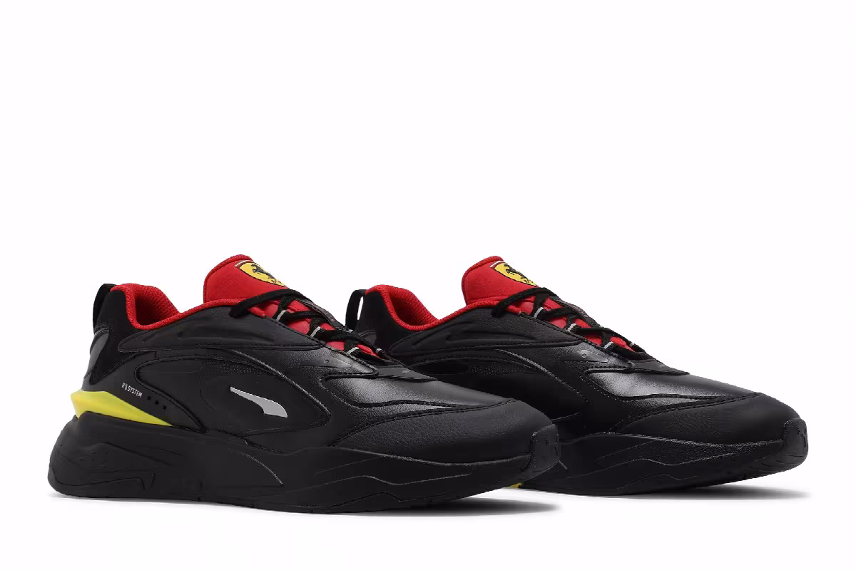 Scuderia Ferrari x Puma RS-Fast Black Rosso Corsa, view 9