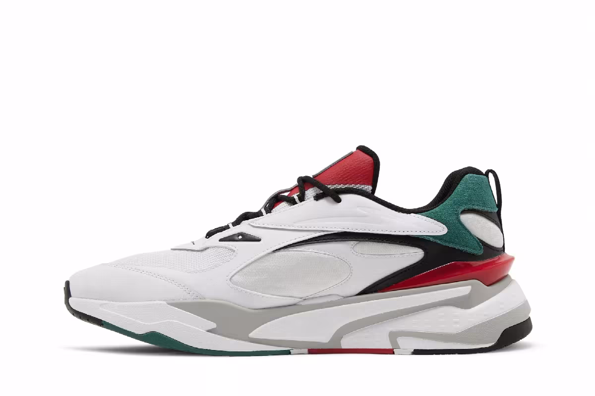 Puma RS-Fast Mix White Blue Spruce, view 4