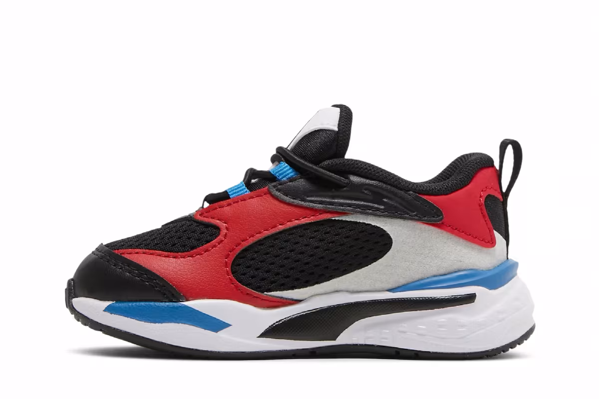 Puma RS-Fast Infant Black Urban Red, view 4
