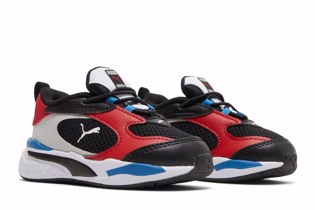 Puma RS-Fast Infant Black Urban Red, view 9