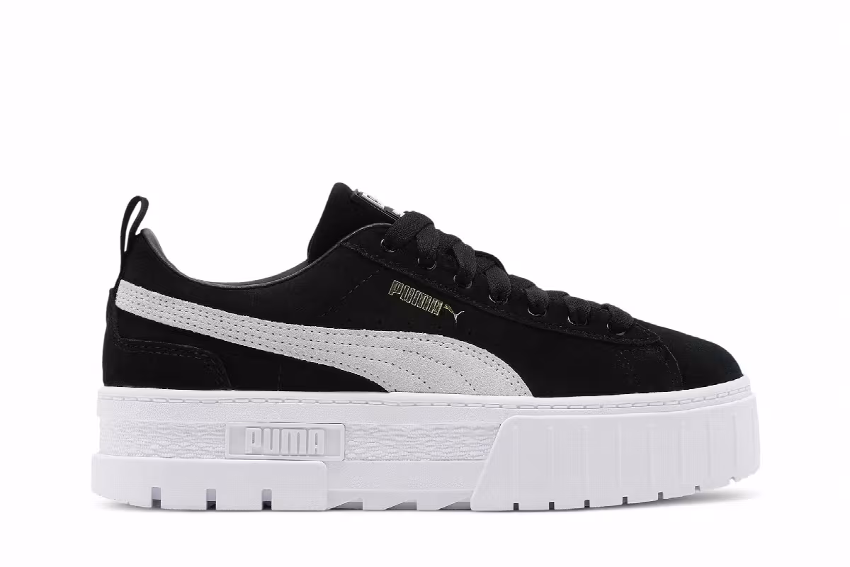 Puma Women's Mayze Black White, view 2