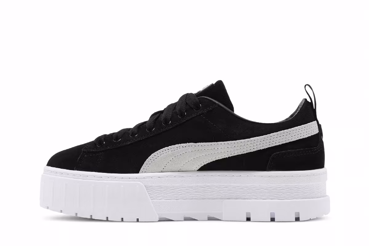 Puma Women's Mayze Black White, view 4