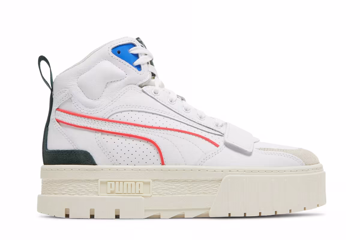 Puma Women's Mayze Mid White, view 2