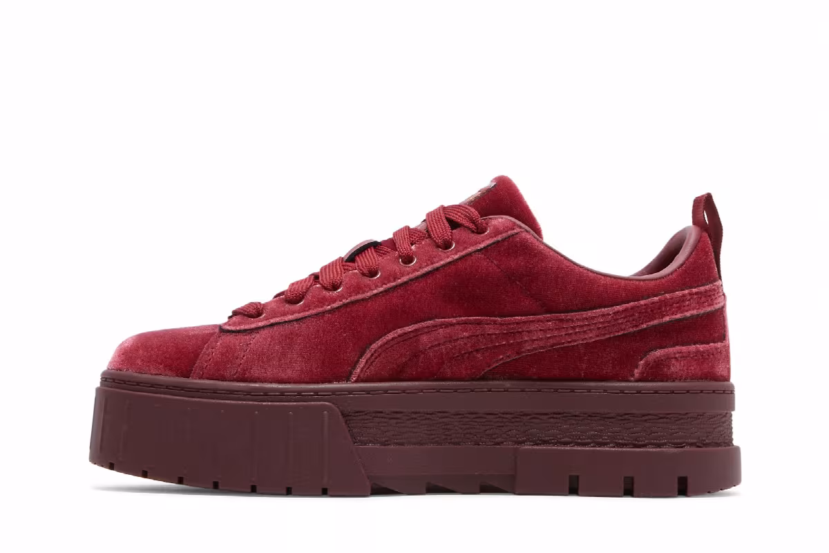 Puma Women's Mayze Velvet - Tibetan Red, view 4