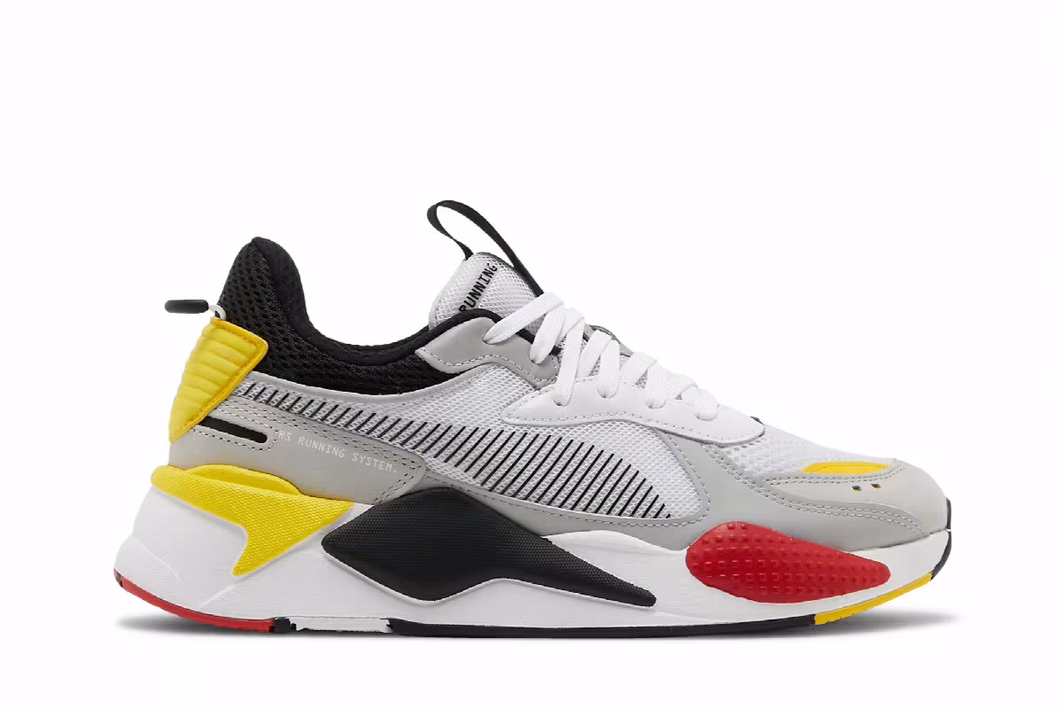 Puma RS-X Toys White Cyber Yellow, view 2