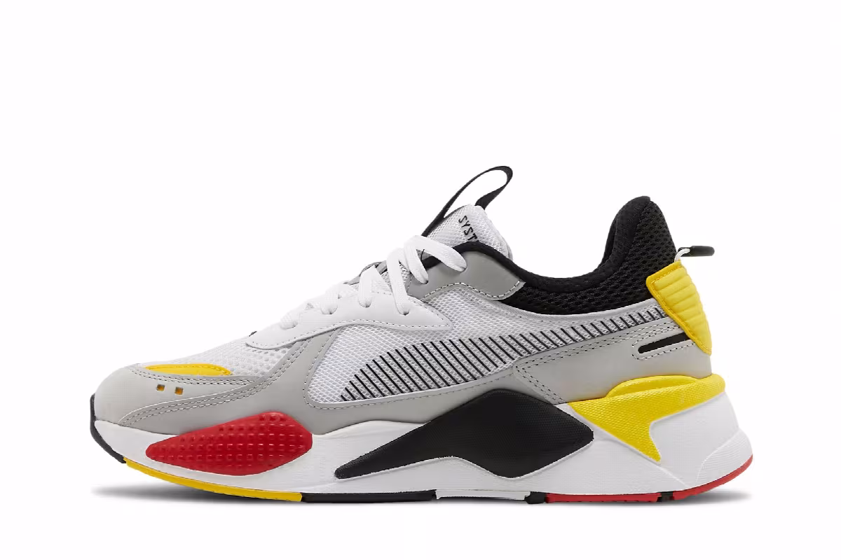 Puma RS-X Toys White Cyber Yellow, view 4
