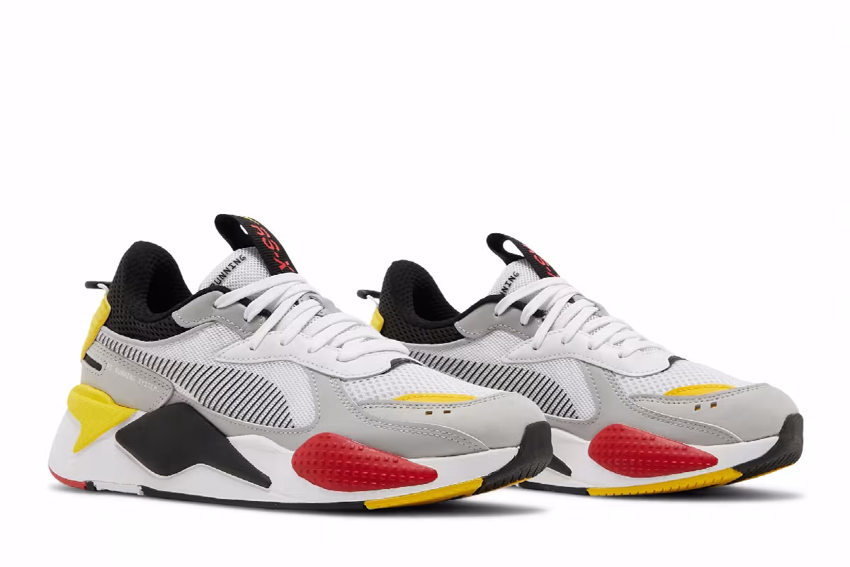 Puma RS-X Toys White Cyber Yellow, view 9